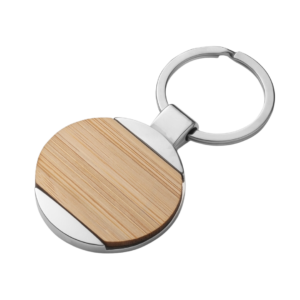 Chaveiro Metal-Bambu
