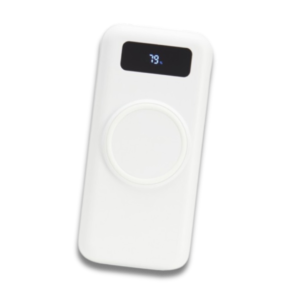 Power Bank 10.000mAh com Carregamento via Indução ou via Cabo