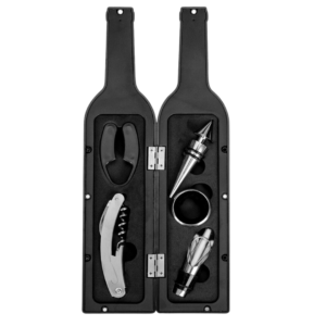 Kit Vinho Garrafa 5 peças